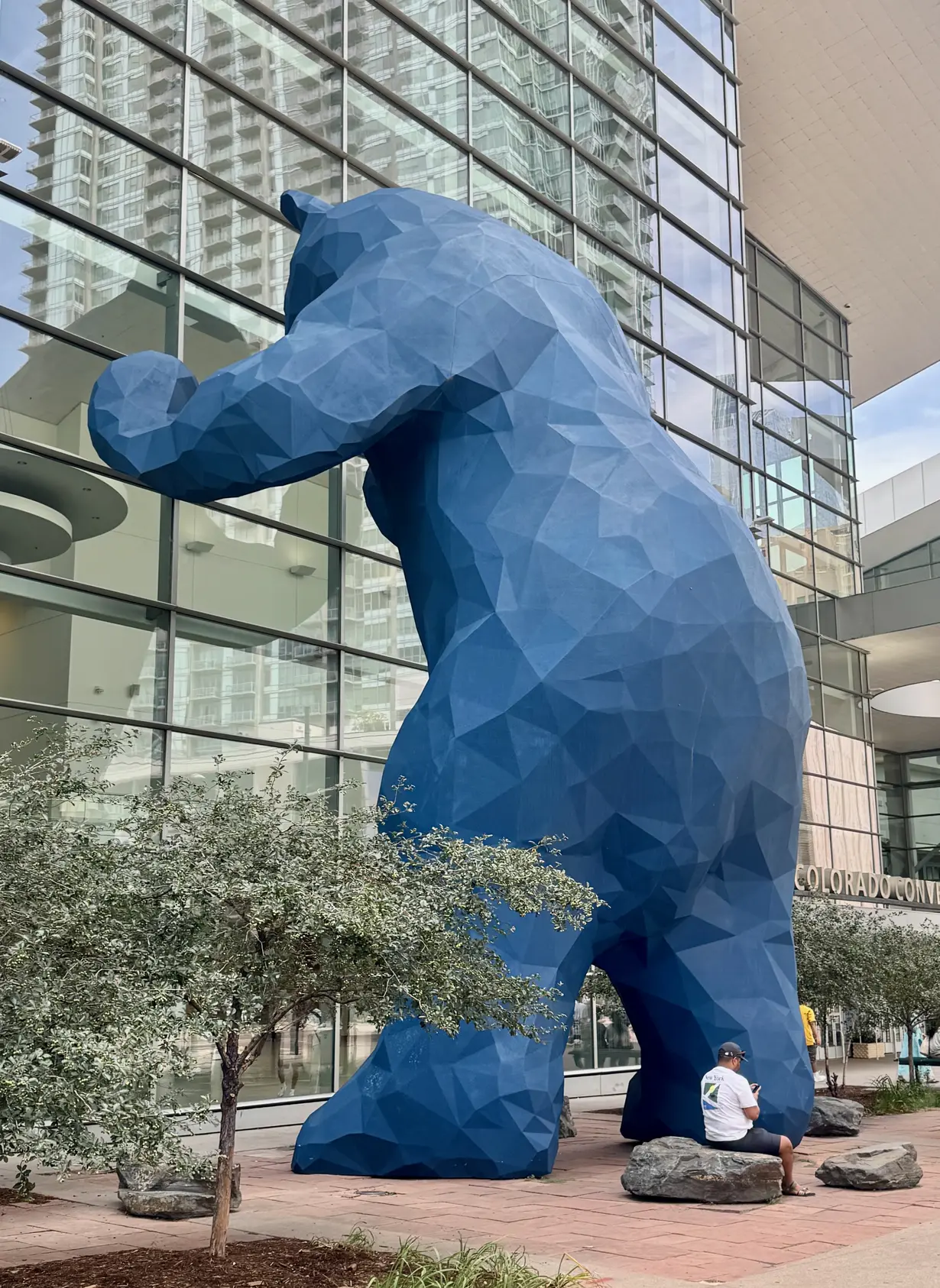 <p>Big Blue Bear</p>
